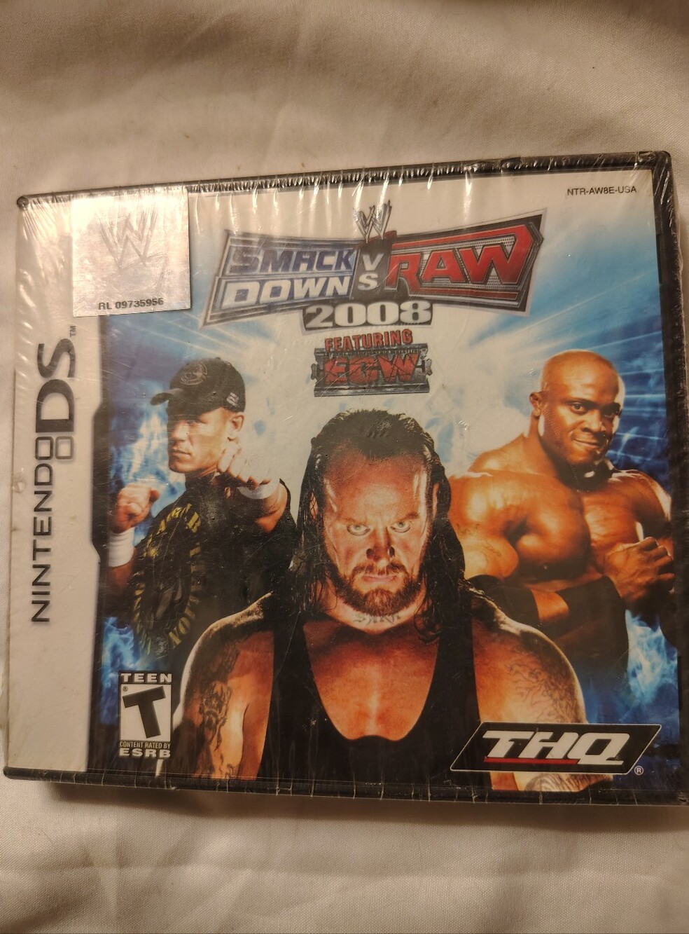 WWE SmackDown vs. Raw 2008 Featuring ECW (Factory Sealed)